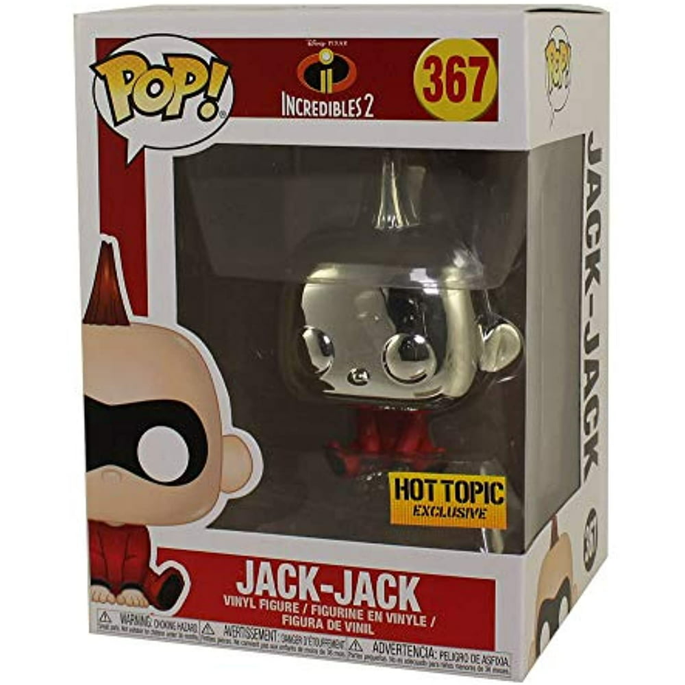 Funko Pop Incredibles 2 Jack-Jack Chrome Variant Figure 367 - Walmart ...
