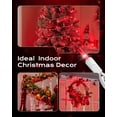 thumbnail image 4 of Guirnalda de luces navideñas Brightown 100 rojas incandescentes, 4 of 8