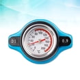 thumbnail image 2 of SHISUYAN Car Water Tank Cover with Temperature Gauge Thermometer Radiator 0.9 Bar Large, 2 of 8