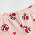 thumbnail image 6 of Uccdo 2Pcs Little Girls Pajamas Sets, Toddler Kids Pjs Clothes Long Sleeve T-Shirt+Long Pants Set, Big Girls Sleepwear Loungewear, Size 2-12 Years, 6 of 8
