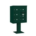 thumbnail image 5 of Salsbury Industries Pedestal Mounted 6 Units 7 Door Front Load 4C Horizontal Cluster Box Unit, 5 of 6