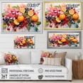 thumbnail image 4 of Designart "Acrylic On Fruit Representation wall decor" Food & Beverage Floater Framed Canvas Wall Art, 4 of 7
