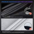 thumbnail image 2 of Funda de coche Qualencey Custom Fit para Toyota Corolla y Honda Civic, 2 of 9