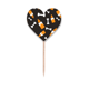 thumbnail image 1 of Candle Bone catoon Hallowmas Etiqueta del corazón de la bandera del palillo de dientes, 1 of 3