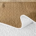 thumbnail image 5 of Homewish Vintage Checkered Quilt King,Aesthetic Geometric King Coverlet Set,Brown,3 Pieces, 5 of 7