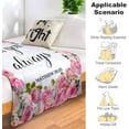 thumbnail image 6 of Christian Blanket with Inspirational Thoughts and Prayers Religious Bible Verse Throw Blanket Ultra Soft Warm Flannel Blankets for Women Men Gifts 50"X40", 6 of 6