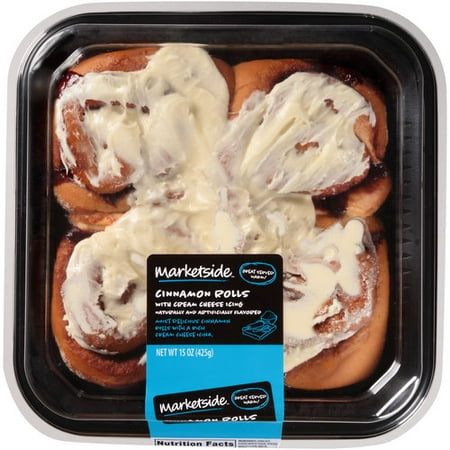 Marketside Cinnamon Rolls with Cream Cheese Icing, 15 oz