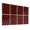 Color 4, variant on Leopard Print 8 Pack Art Acoustic Panels Sound Absorbing Pink Hibiscus Flowers Bold Black White Patterns Decorative Soundproof Wall Panels Self Adhesive for Nursery Game Room Bedroom 48"x32"