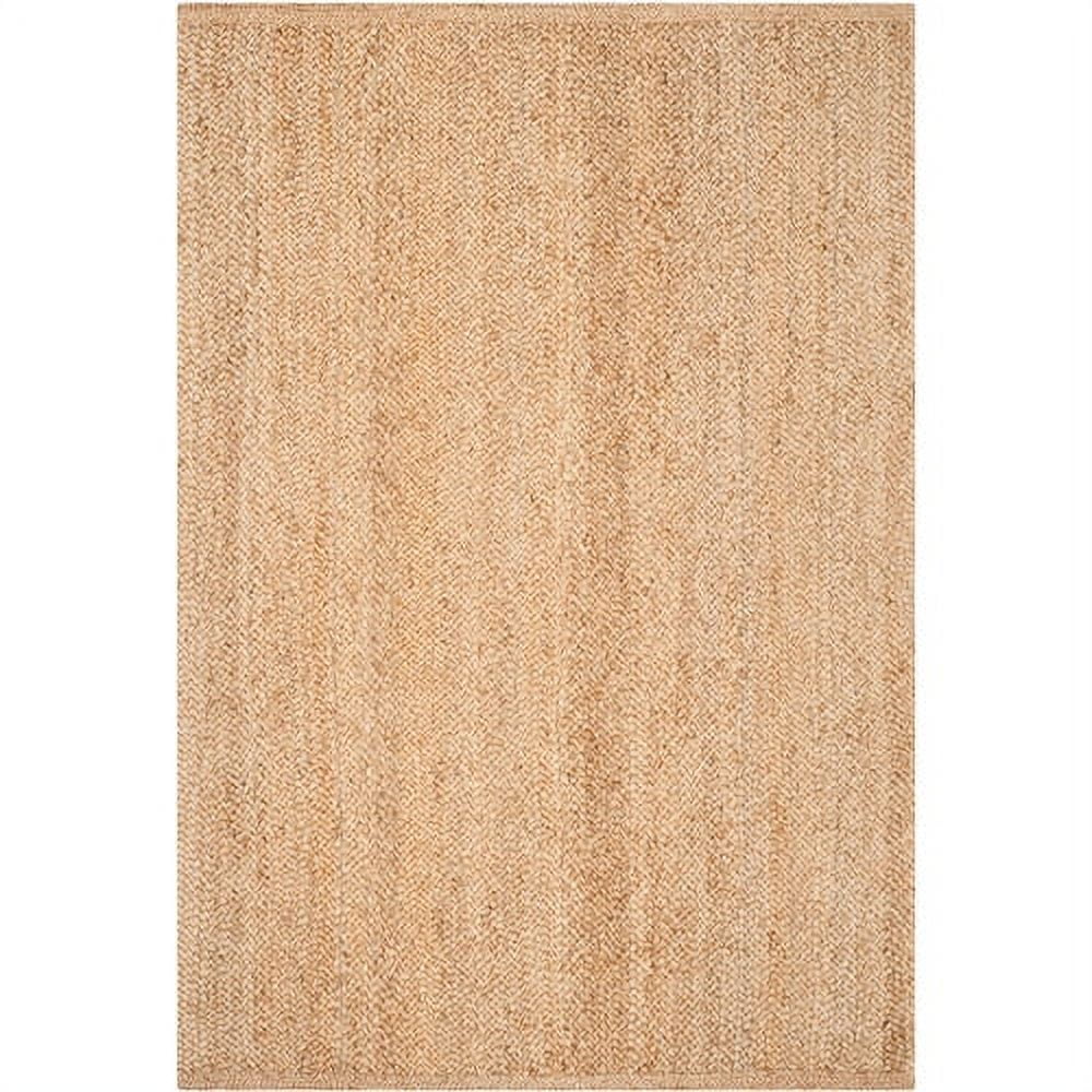 Safavieh Sisal Teppich 4' X 6' – Naturfaser, Handgewebt, Mais/Weizen-Farben, 0,6 Cm Florhöhe
