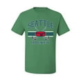 thumbnail image 2 of Wild Bobby City of Seattle Hockey Fantasy Fan Sports Men's T-Shirt, Kelly, Large, 2 of 5
