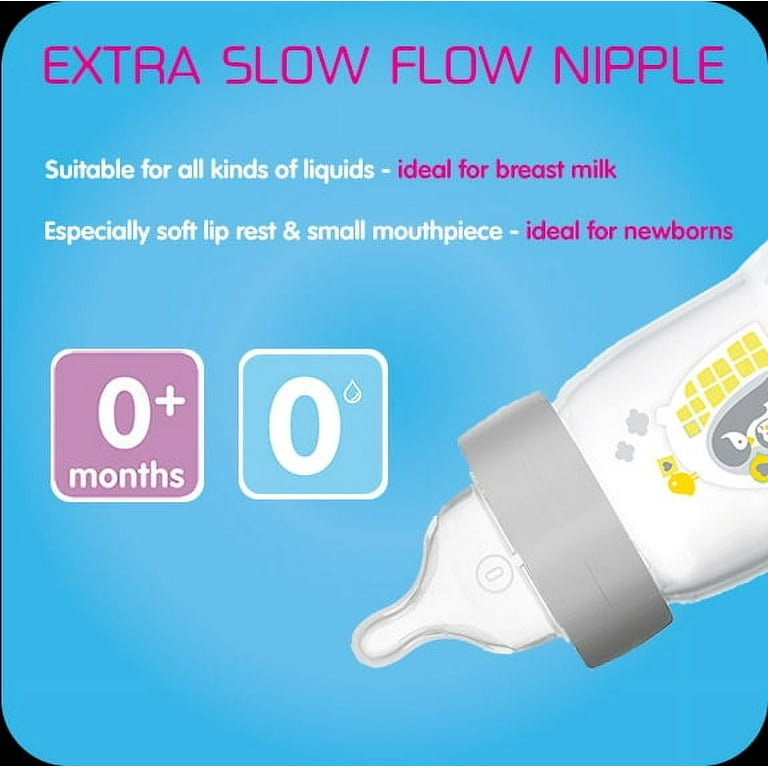 Mam Bottle Nipples Level 1 Slow Flow Nipple 0+ Months 2-Count