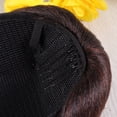 thumbnail image 5 of Synthetic Fiber Hair Extension Chignon Jaw Clip Bun Wig Hairpiece for Bridal Girls, 5 of 6