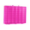 thumbnail image 2 of GROWTH TANK Boîte de Rangement pour Jouets 48 Compartiments Transparente avec Poignée Bac de Rangement pour Perles Écrous Couture Rose, 2 of 9