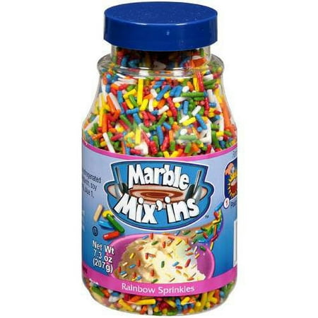 Marble Mix'ins, Rainbow Sprinkles, 7.3 oz