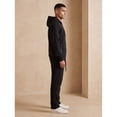 thumbnail image 3 of Men's High-Tech Luxurious Fleece Zip-Up Hoodie & Jogger Tracksuit Set, 3 of 6