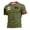 Army Green, variant on 250 Anniversary USA Shirt Mens Crewneck Pullover Tops Men's Tshirts Shirts Short Sleeve T Shirts America Crew Neck Tee USA 250th Anniversary Mens Tops Army Green L