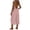 Pink-pants, variant on Inverlee Women's Loose Fit Sleeveless Jumpsuits Stretchy Long Pant Romper Trendy Solid Color Softy Comfort Backless Jumpsuits with Adjustable Spaghetti Strap