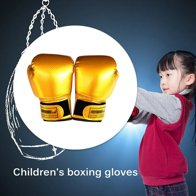 Children's Boxing Full-finger Gloves One-time Forming Gym Breathable Sponge Liner Training Gloves