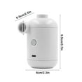 thumbnail image 3 of QTOCIO USB Dynamoelectric Inflatable Pump Portable Rubber Dinghy Inflatable Bed Inflator Home Organizer Bag Vacuum Pump, 3 of 4