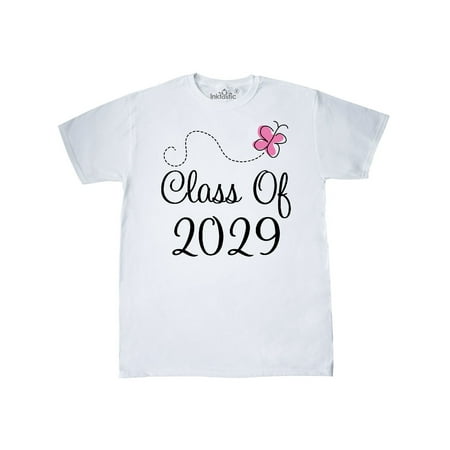 2029 Class Graduation Butterfly T-Shirt