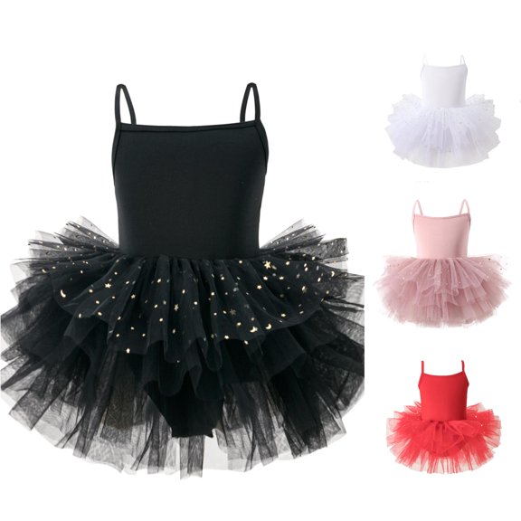 Kids Dress Sleeveless Tutu Skirt Unique Fun Gentle for Casual Cozy Cozy Playful Dress Set