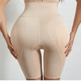 thumbnail image 6 of Elainilye Fashion Shapewear Bodysuit Tummy Control High Waisted Body Shaper Shorts Shapewear for Thigh Slimming Shorts,Brown, 6 of 9