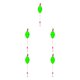 thumbnail image 3 of Eigraketly Rotación de 360 ​​° Caña de pescar a la deriva Espuma anticolisión Derivas brillantes Alarma Boya Fuerte resistencia a la tracción Verde Type2 NO2, 3 of 6