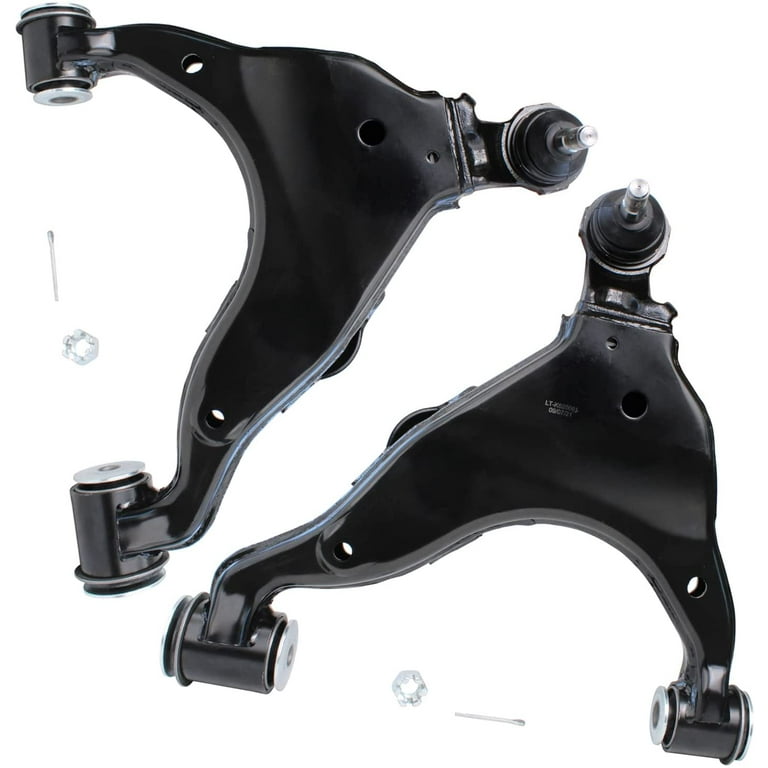 Detroit Axle - Front Upper and Lower Control Arms w/Ball Joint Replacement  for 2003 - 2009 Lexus GX470 / Toyota 4Runner - [2007-2009 FJ Cruiser] - 4pc 