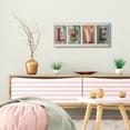 thumbnail image 2 of Stupell Industries Love Locks And Key Colored Squares Design Canvas Wall Art by Janie Macdowell, 2 of 5