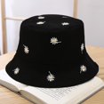 thumbnail image 2 of BENBOR Bucket Hat Flower Printed Foldable Solid Color Women Fisherman Hat for Outdoor, 2 of 8