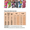thumbnail image 2 of Bellella Robes Maxi pour Femmes Robe Longue à Col en V Manches 3/4 Robe d'Été Décontractée Bohème Femmes Vert TP, 2 of 2