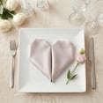 thumbnail image 2 of REGALWOVEN 12 Pack Cloth Napkins, Polyester Washable and Reusable Table Dinner Napkins for Home, Restaurant, Weddings, and Parties Light Purple 18x18inch, 2 of 6