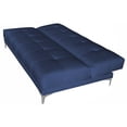 thumbnail image 4 of Sofa Cama Reclinable El Bazar Store Karla Azul Marino Lino Futon 3 posiciones Abotonado Sala, 4 of 5