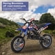 thumbnail image 2 of Moto de cross de 50 cc, mini motocicleta todoterreno para niños, motocross de gasolina de 2 tiempos, mini moto de cross Pit Bike, moto de bolsillo con frenos de disco delanteros traseros, velocidad má, 2 of 5