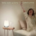 thumbnail image 2 of Sunrise Alarm Clock, Wake up Light Alarm Clock, 3 Ways Dimmable Modern Small Digital RGB Bedside Lamp for Heavy Sleeper, 2 of 6