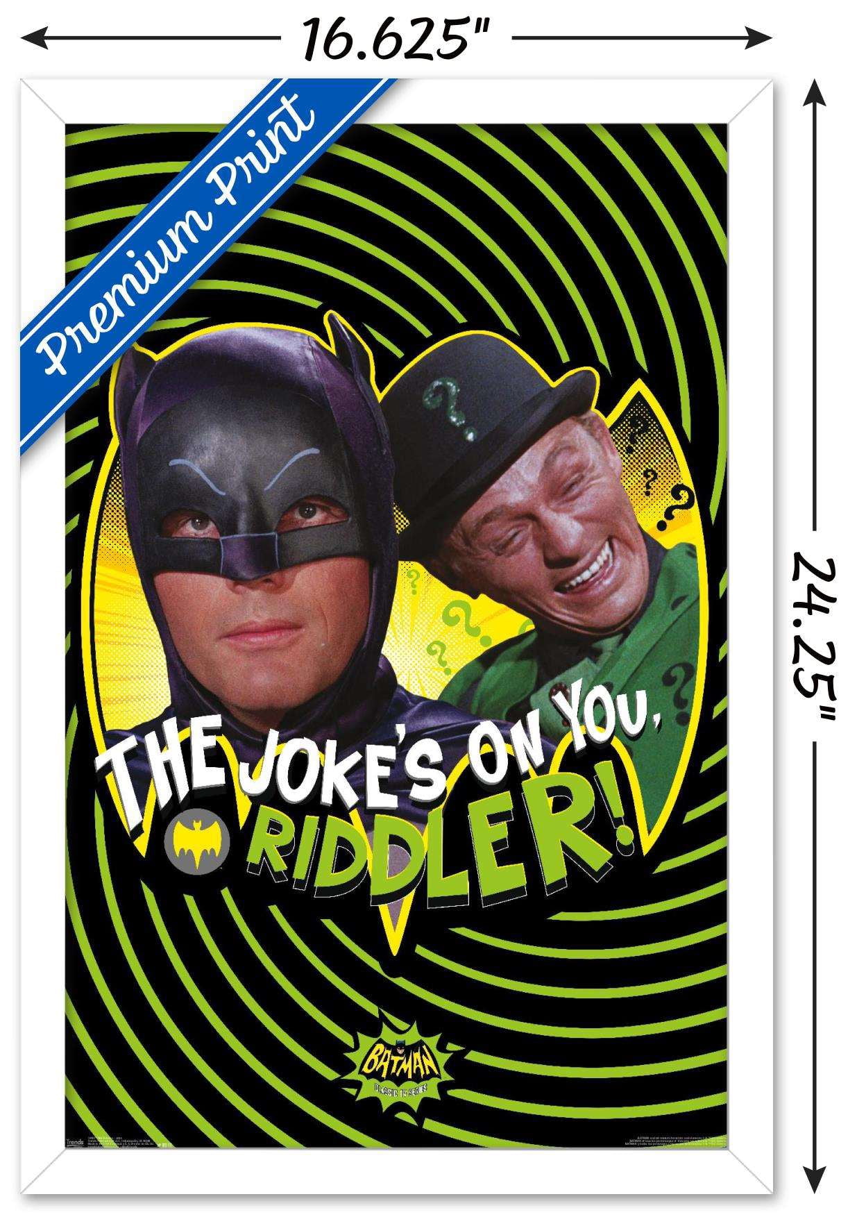 DC Comics TV - Batman TV Series - Joke Wall Poster, 14.725" x 22.375", Framed