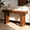 Brown, variant on ROOMISLAND Farmhouse 63-inch Narrow Wooden Console Sofa Table, Natural