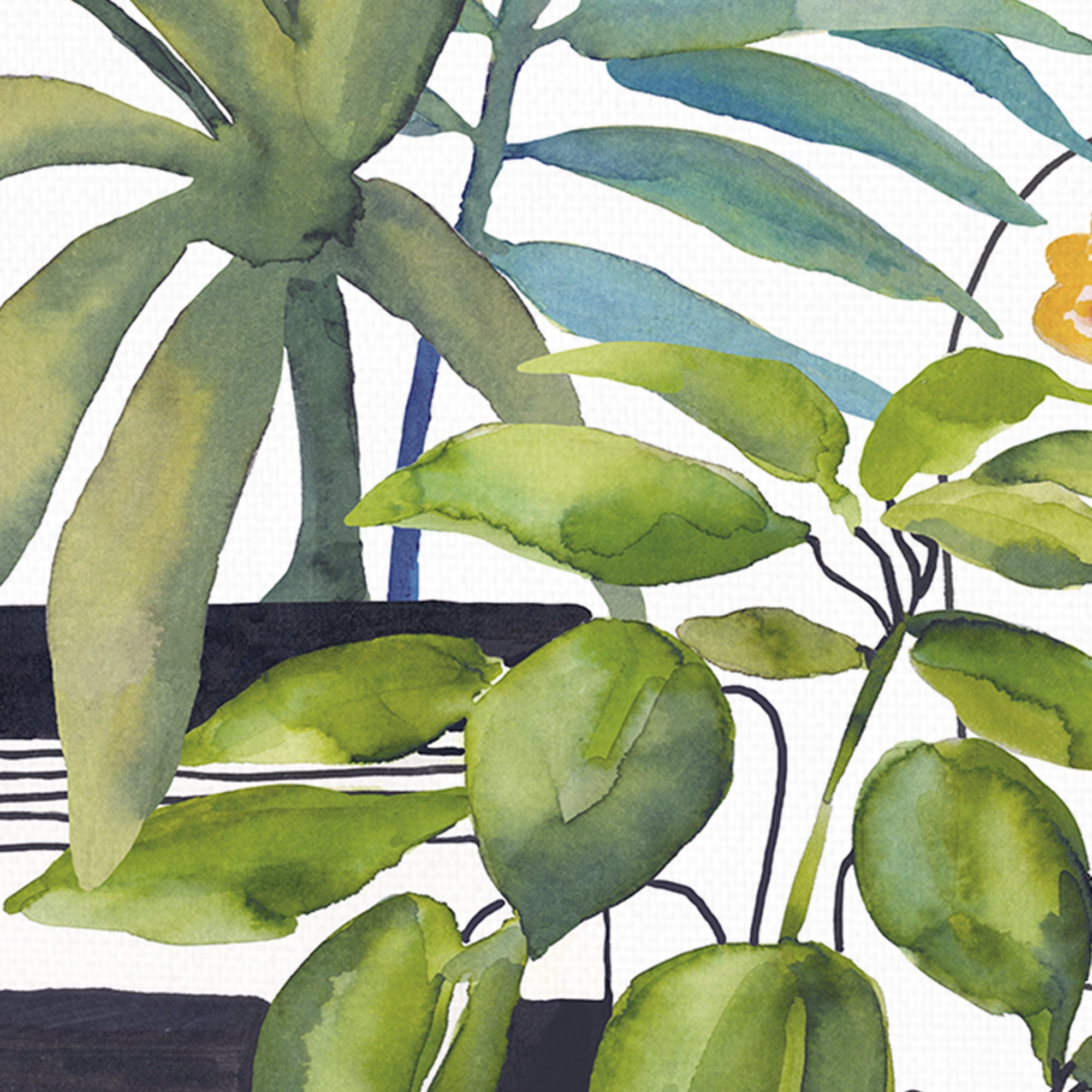 Urban Jungle by Sandra Jacobs Canvas Art Print
