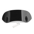 thumbnail image 4 of Universal Adjustable Clip On Windshield Extension Spoiler Wind Deflector Black, 4 of 10