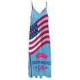 thumbnail image 4 of 4th of July Sleeveless Dress for Women Clothing Female Women's Summer Skirt, 4 of 7