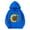 Blue, variant on HAOTAGS Girls Long Sleeve Halloween Hoodies Size 6-8, Cute Printed Crewneck Pullover Sweatshirt Tops Red