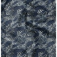 thumbnail image 1 of Soimoi Blue Poly Georgette Fabric Leopard Animal Skin Print Fabric by Yard 52 Inch Wide, 1 of 6