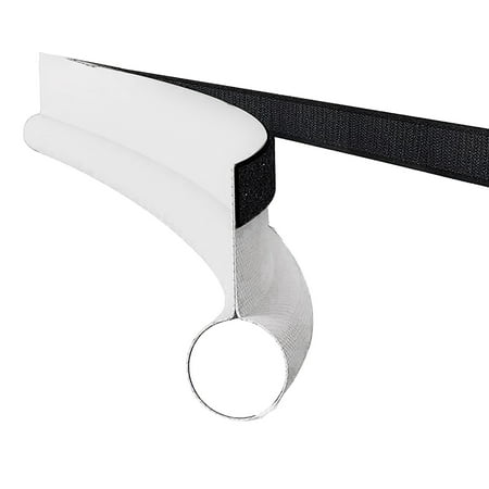 

Fule Pack of 2 Draught Excluder for Single Sided Doors Door Seal Keeps Warm and Cold