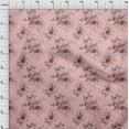 thumbnail image 4 of oneOone Cotton Poplin Light Pink Fabric Florals Diy Clothing Quilting Fabric Print Fabric By Yard 42 Inch Wide, 4 of 4