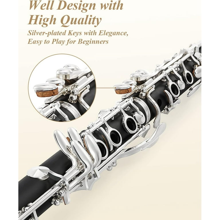 Eastar Intermediate Beginners B Flat Clarinet , Upgraded