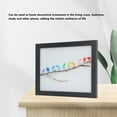 thumbnail image 3 of Photo Frame§sea Glass Birds Picture Frame§picture Frame§sea Glass Picture Frame§photo Picture Frame§black Photo Frame Photo Frame Black Decorative Rugged Multifunctional Sea, 3 of 8