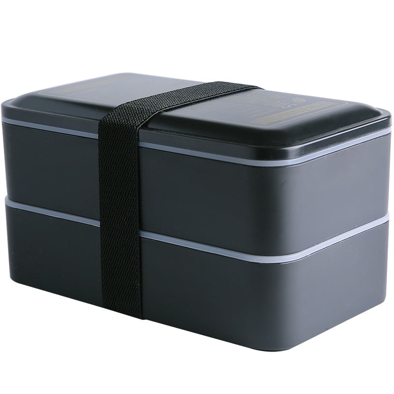 Birambeau Lunch Box 600ml - 1 Compartiment, Couverts Inclus - Sans BPA, Zéro Déchet - Crème