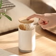 thumbnail image 2 of WEAVILUX White ABS Toothpick Holder Box for Home Use, Toothpick Storage Container, 1 Piece Compact Design, 2 of 8