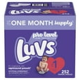 thumbnail image 4 of Luvs Pro Level Leak Protection Diapers, Size 1, 252 Count, 4 of 4