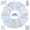 Blue and White, variant on Evjurcn 126 Pcs Colourful Charm Packs for Quilting 5x5 inch Cotton Fabric Squares Bundle Pre-Cut Quilted Fabric Floral Patchwork for Sewing DIY Scrapbooking Craft Patchwork